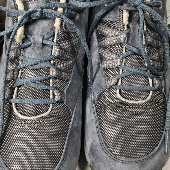 Propet Leila Rejuve Athletic Denim Suede Laced Workout Walking Shoe Size 11 - Picture 4 of 16